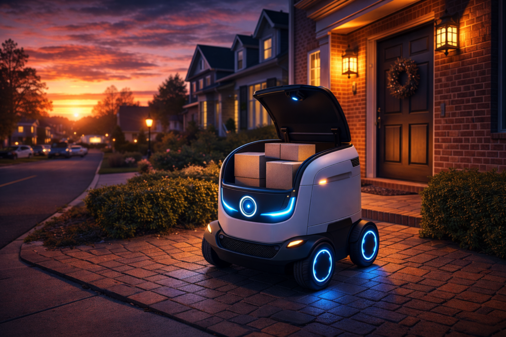 Autonomous Delivery Robots Are Transforming Last-Mile Logistics in ...